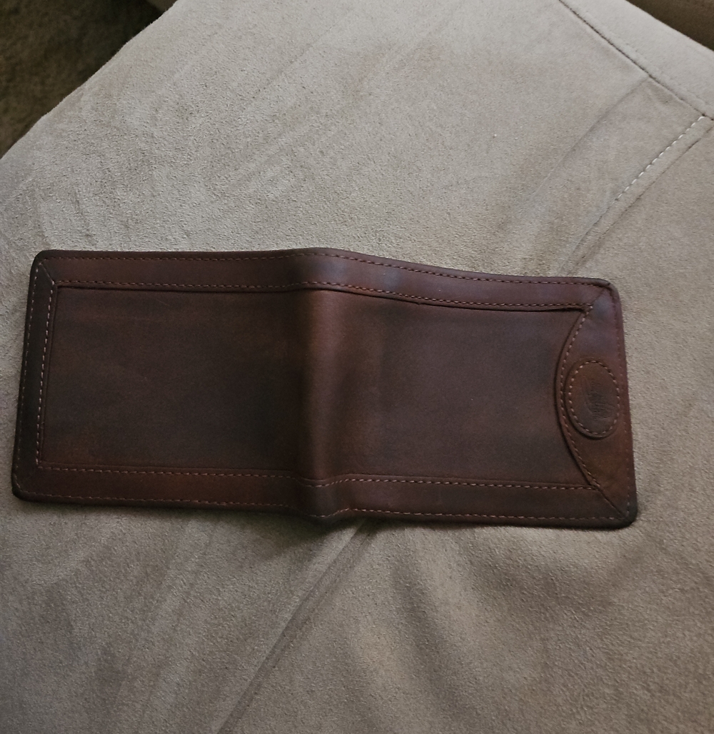 Red Wing Heritage 96570 leather bi-fold wallet in brown